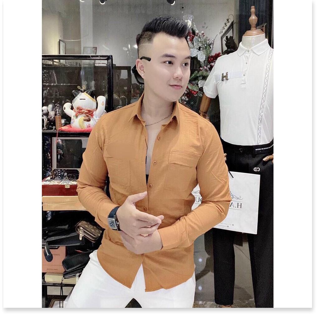 ÁO SƠ MI NAM TAY DÀI SIÊU ĐẸP , NGẦU , CHẤT CHO ANH EM THỜI TRANG NEMO36 STORE