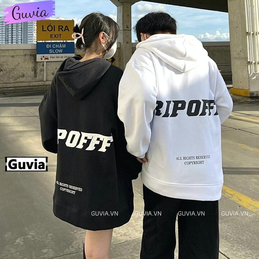 Áo Khoác Nỉ RIPOFFF Nam Nữ Form Rộng Bomber Unisex Chất Vải Nỉ Hình In Đẹp