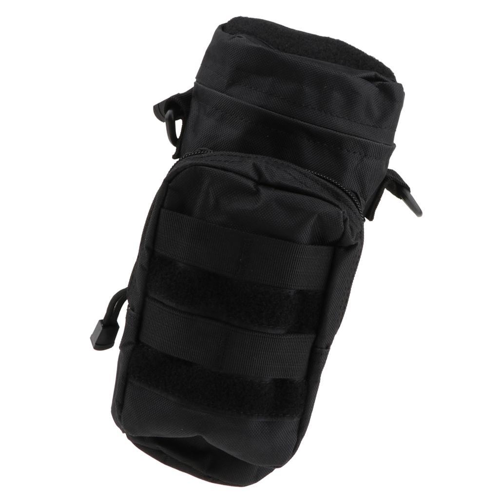 Nylon Outdoor Molle Water Bottle Pouch Holder Carrier Bag