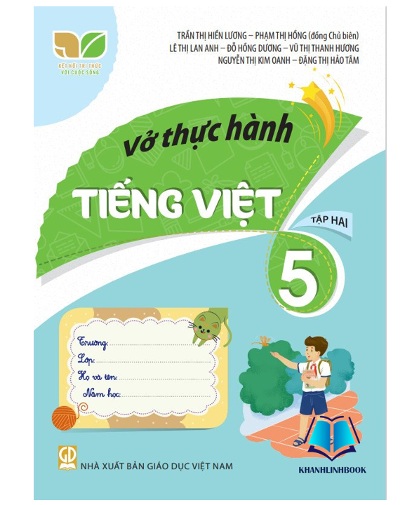 Sách - Combo Vở thực hành tiếng việt 5 - tập 1 + 2 (Kết Nối)