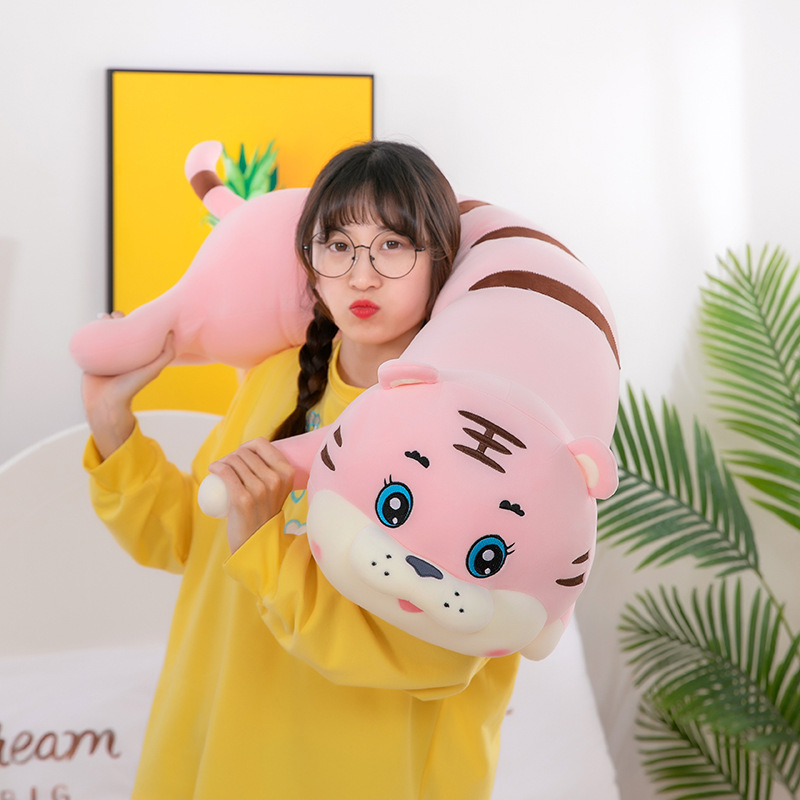 Gối ôm con hổ, con cọp dễ thương vải miniso siêu mềm mịn, an toàn, hàng cao cấp loại 1