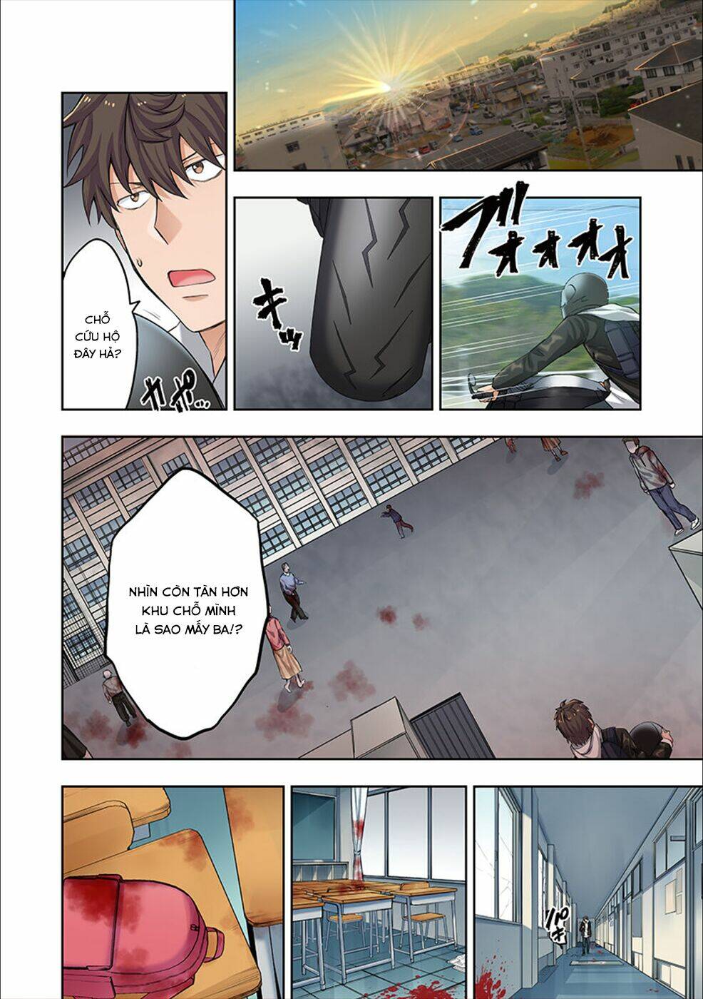 chỉ có tôi không bị zombie tấn công chapter 1 28