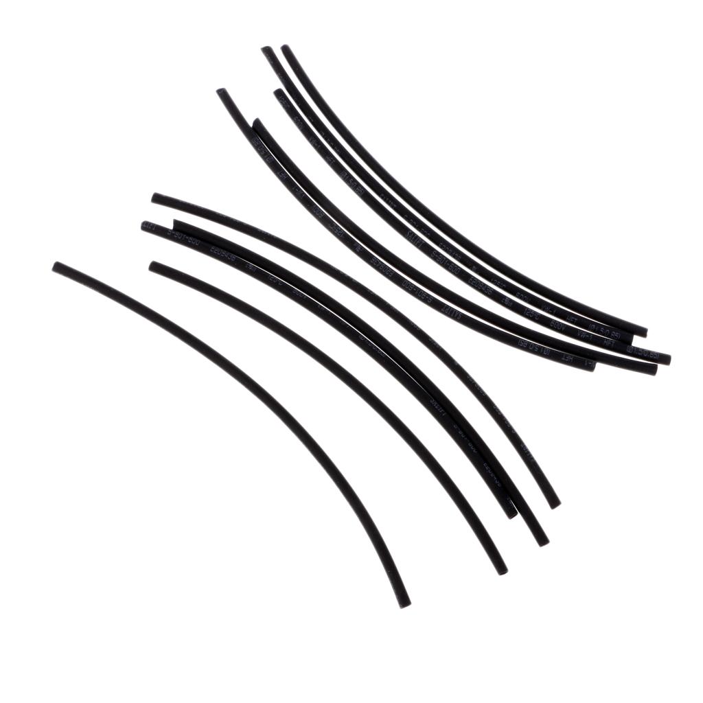 10Pcs Heat Shrink Tube Carp Pike Sea Fishing Rig Tube Swivels Hook Connector