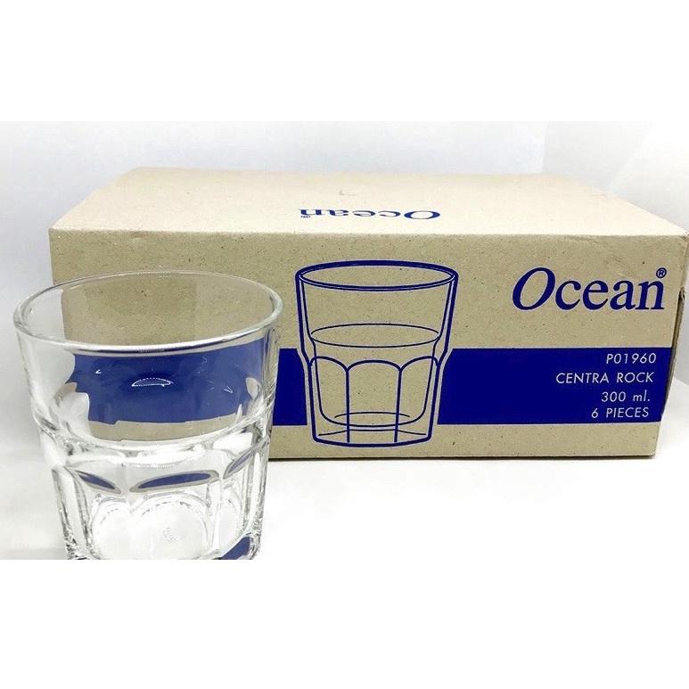 Bộ 6 ly thủy tinh Ocean Centra Rock 300ml