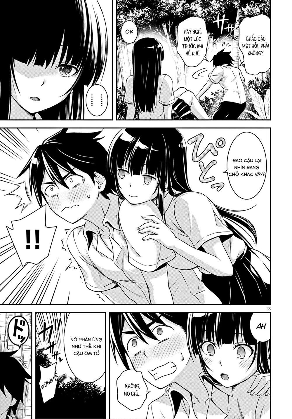 isekai yurutto survival seikatsu: gakkou no minna to isekai no mujintou ni tenishitakedo ore dake chapter 2 23