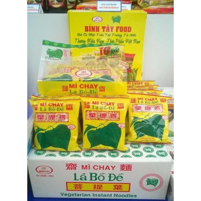 Mì Bồ Đề Kiếng gói 70g - thùng 30 gói