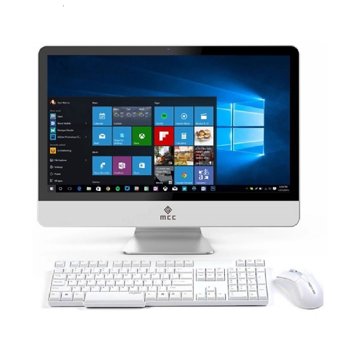 Bộ PC để bàn All in ONE (AIO) MCC9482 Home Office Computer CPU i5 9400/Ram8G/SSD240G/22inch - Hàng Chính Hãng