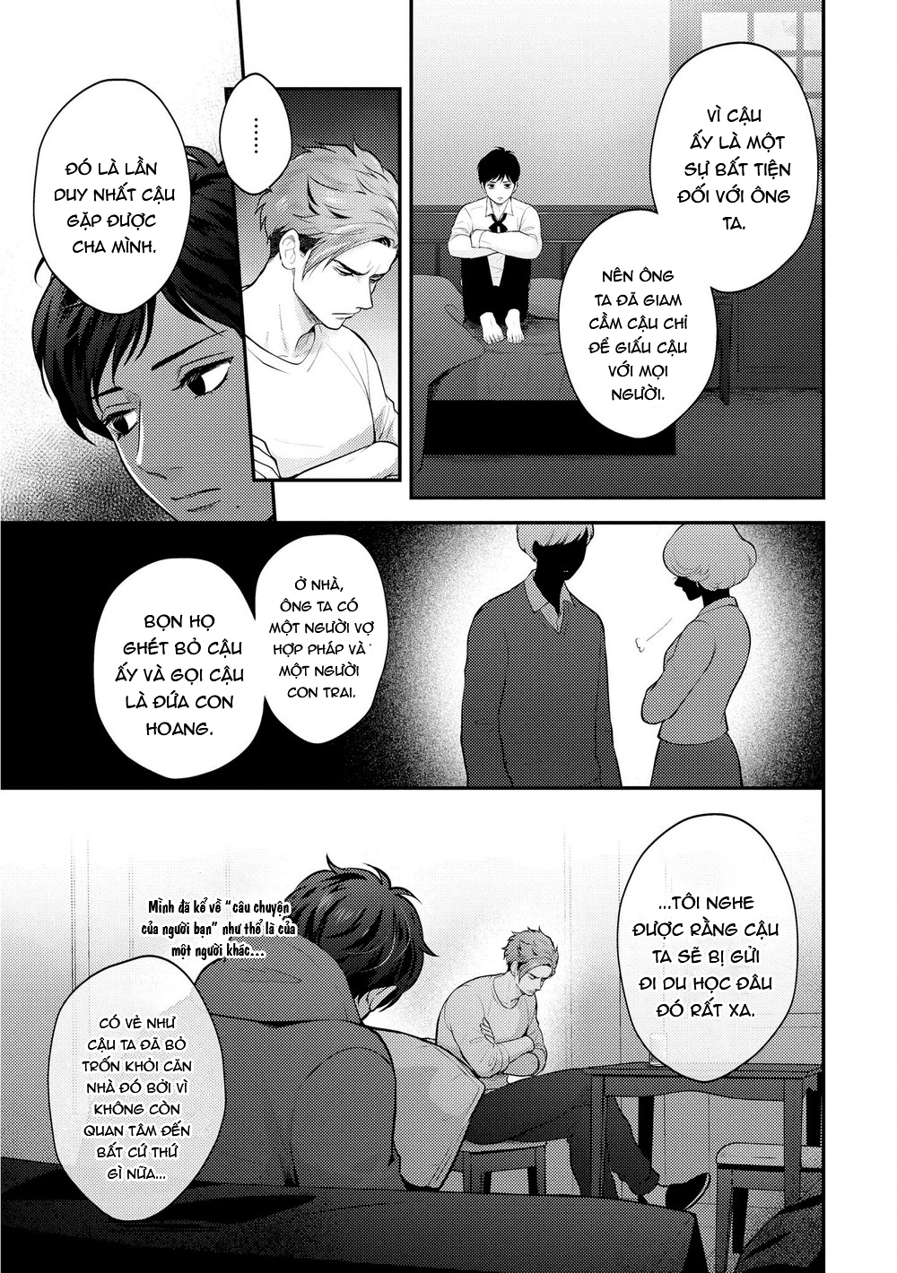 Sói Cô Đơn Và Quạ Đáng Yêu chapter 3 - Trang 9