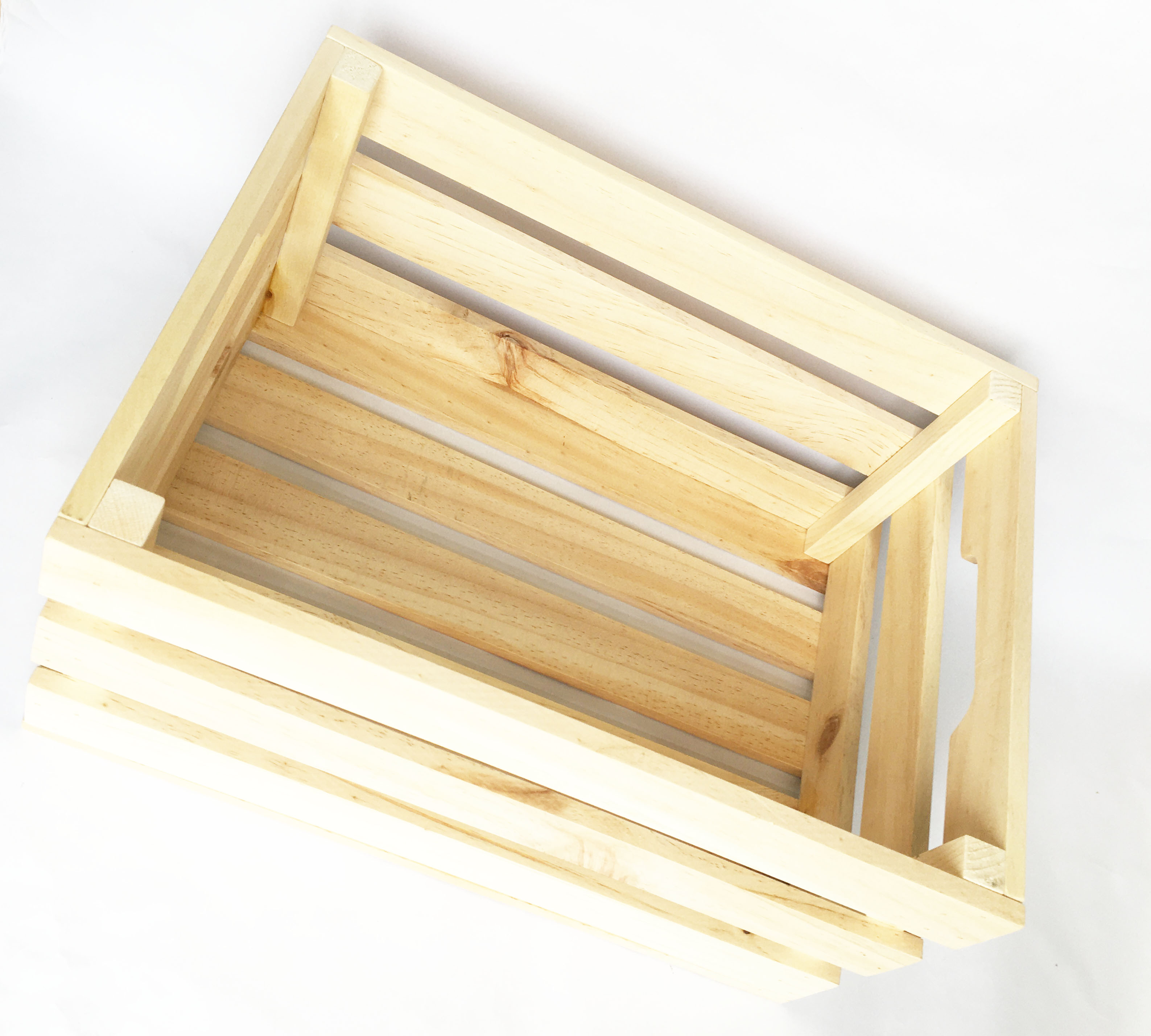 Combo 3 Thùng gỗ Pallet 3 size S-M-L  đựng đồ trang trí homestay- Kệ decor đa năng