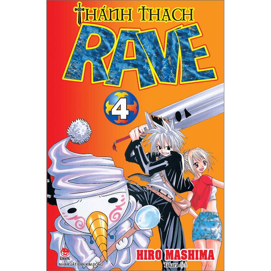 Thánh Thạch RAVE Tập 4 [Tặng Kèm Bookmark Plue]