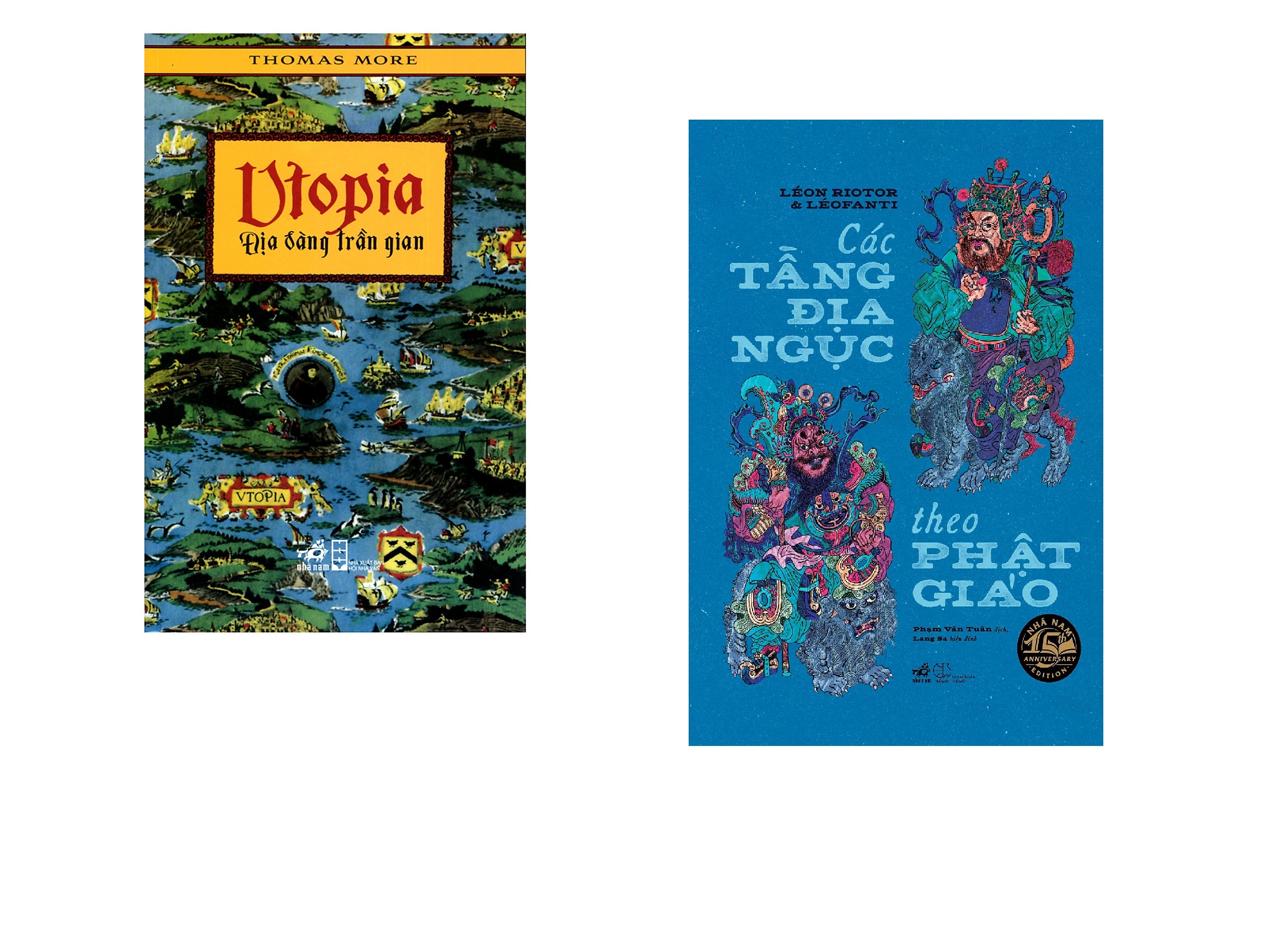 Combo 2 cuốn sách: Uptopia - địa đàng trần gian + Các tầng địa ngục theo Phật giáo