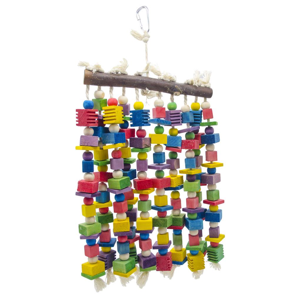 Bird Bite Chew Toy Parrot Cage Hanging Toys For Bird Budgie Pigeon Finch