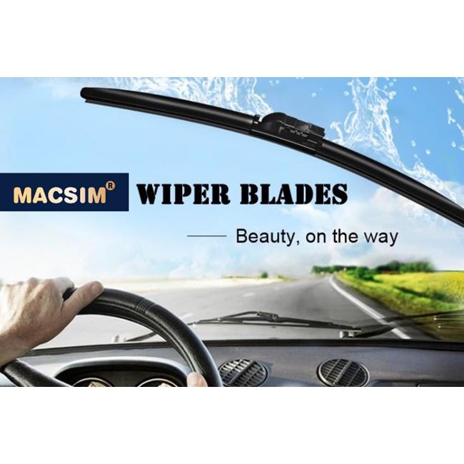 Bộ sản phẩm cần gạt nước mưa ô tô Nano Silicon Macsim cho xe Lincoln MKX 2015-2018