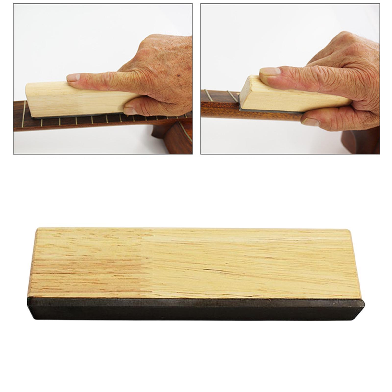 Rectangle Guitar Fret, Crowning files Fret File Dressing Tool Leveling Grinding for Luthier Tools