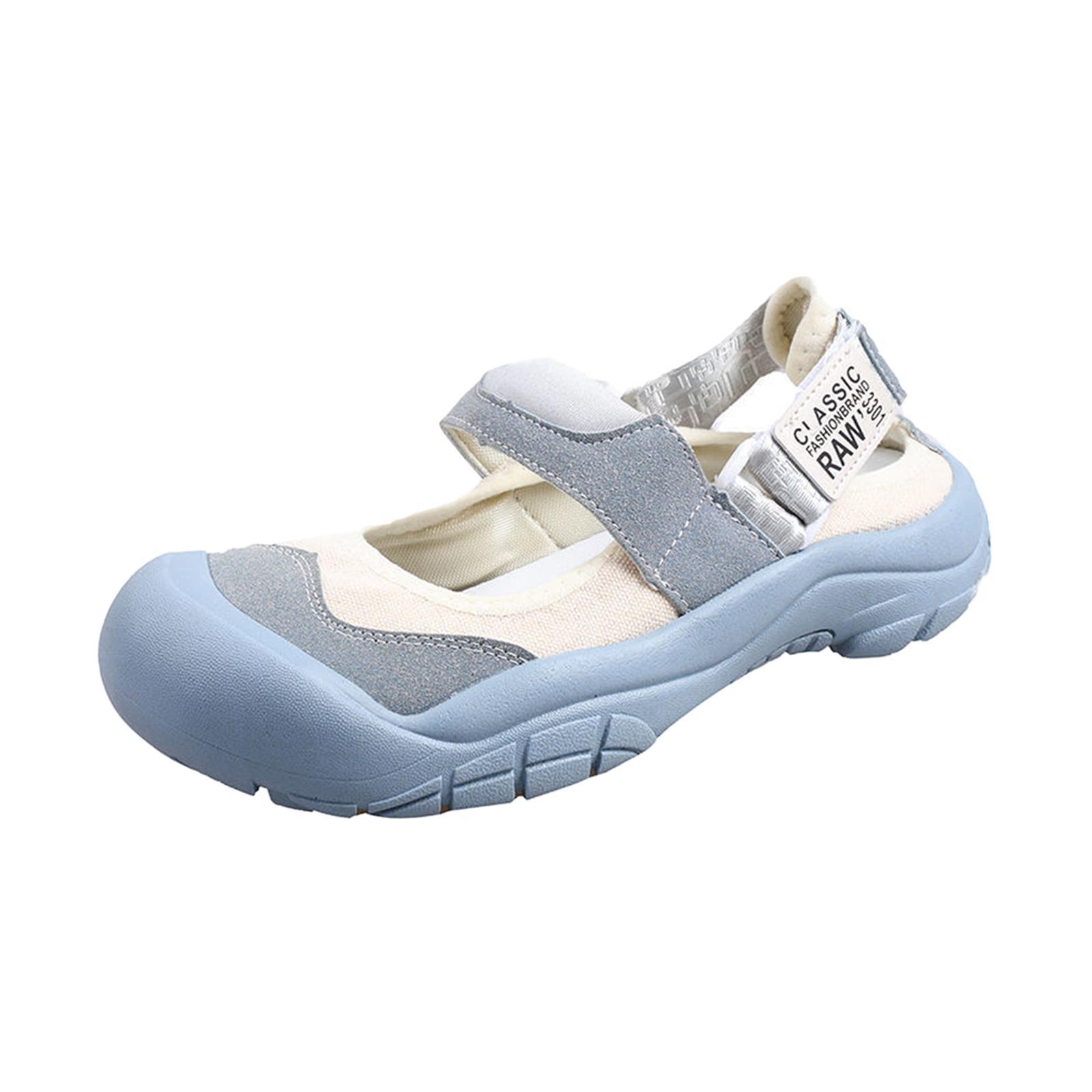 Women Closed Toe Sandals Girls Sandal Shoes for Street Office Outdoor Indoor