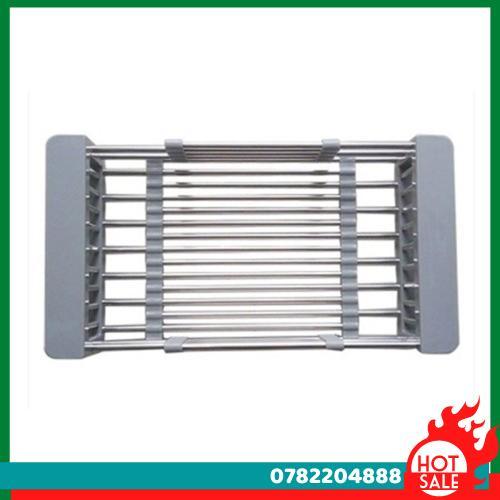 Kệ Inox Cao Cấp Gác Bồn Rửa Kéo Giãn Thông Minh - CH Hương Thị Miễn Phí Vận Chuyển
