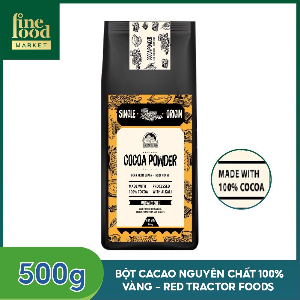 Bột cacao nguyên chất gu nhẹ nhàng nhập khẩu - Red Tractor Foods Hight Quality 500g