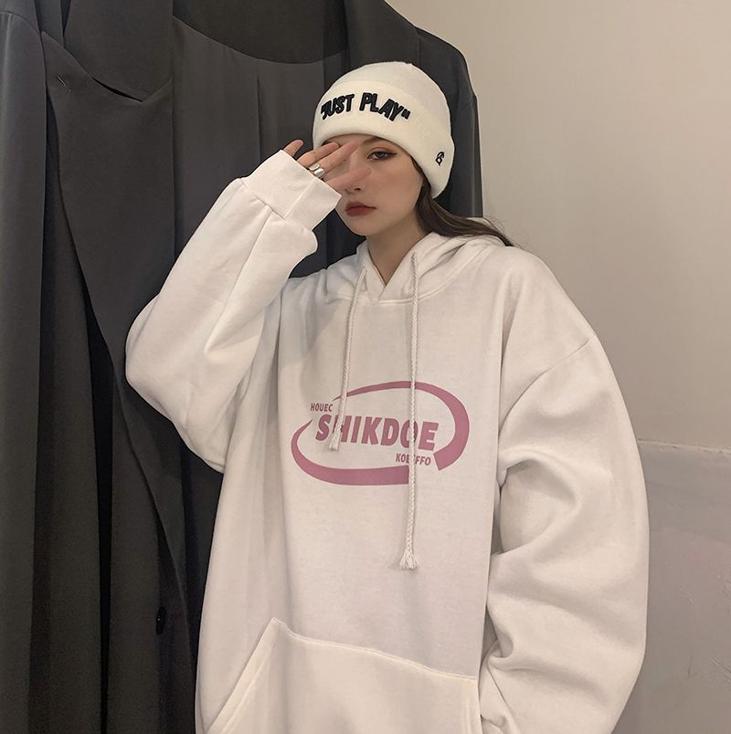 Áo hoodie form rộng phong cách Unisex HD05