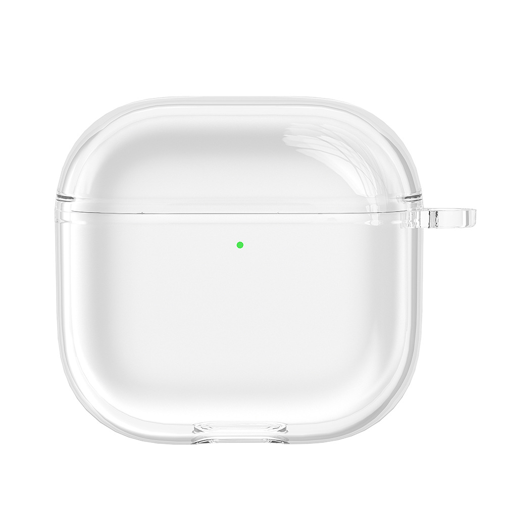 Ốp Case TPU Trong Suốt Dành Cho Airpods 4, chống ố vàng, chống sốc kèm móc treo_ Hàng chính hãng