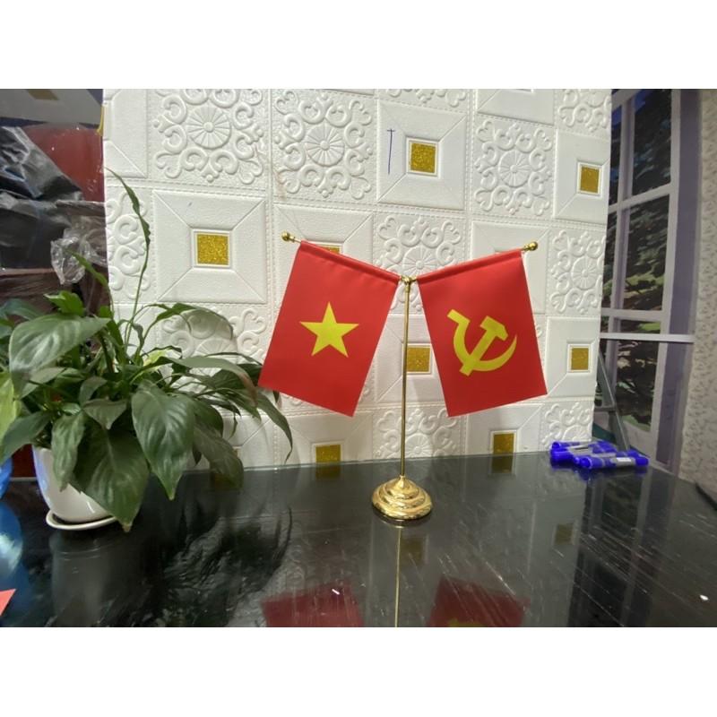 Đế cắm cờ để bàn làm việc, cờ trang trí để bàn