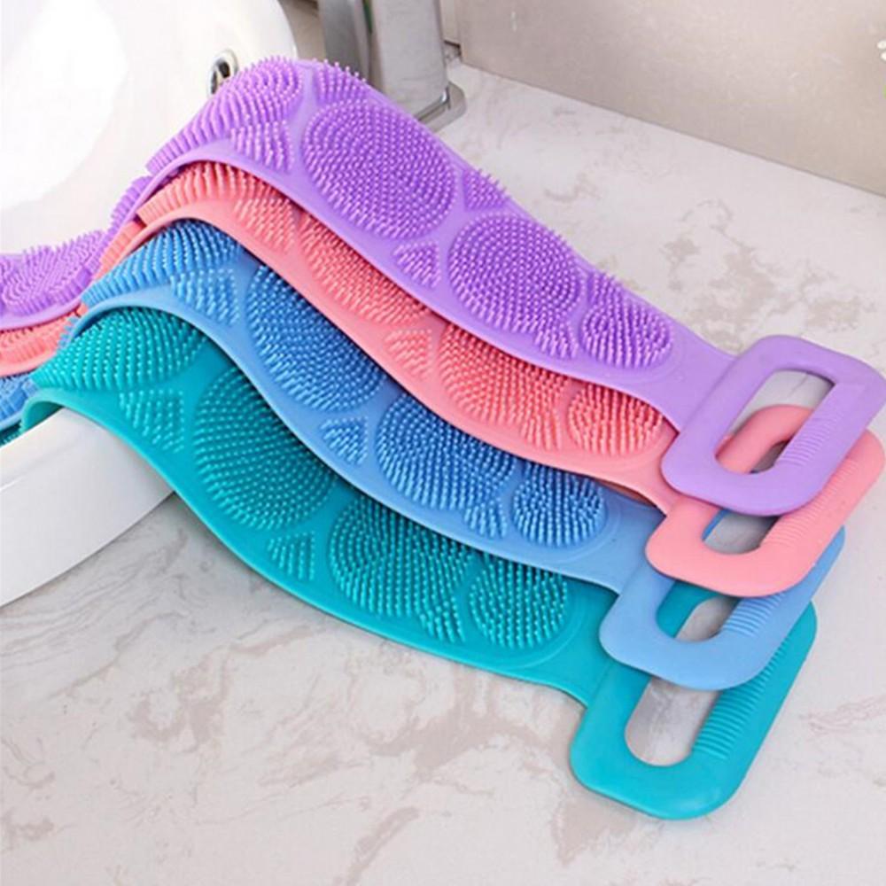 Dây Tắm Chà Lưng 2 mặt Bằng Silicone MẪU MỚI