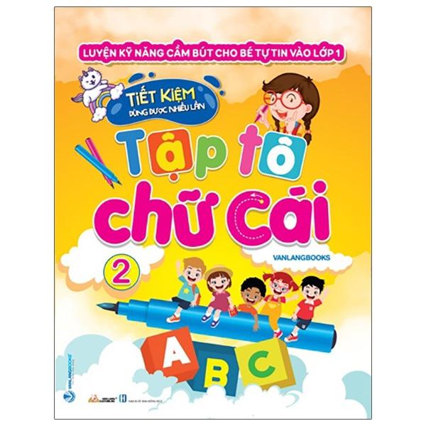 Sách Tập Tô Chữ Cái - Tập 2 (Kèm Bút Lông Bảng)