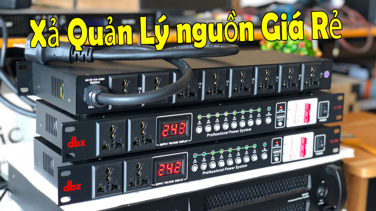 Quản Lý Nguồn DBX H750