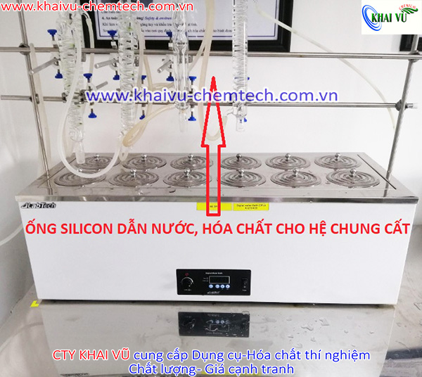 1 MÉT ỐNG SILICON DÙNG TRONG THÍ NGHIỆM DÀY 2MM NHIỀU SIZE