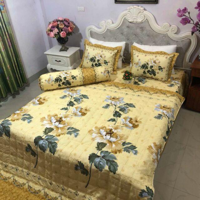 Sét ga phủ, chăn + 2 gối nằm