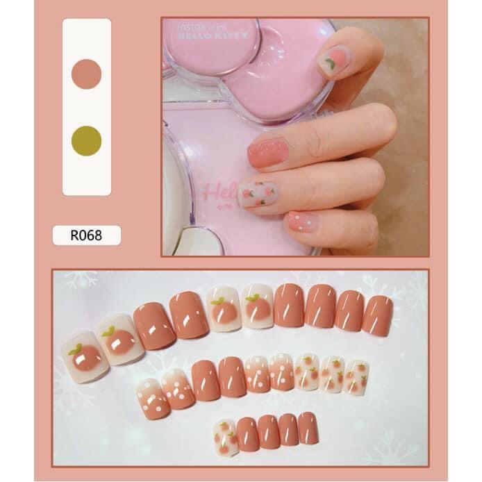 Set 24 móng tay giả Nail Box - Mã R068