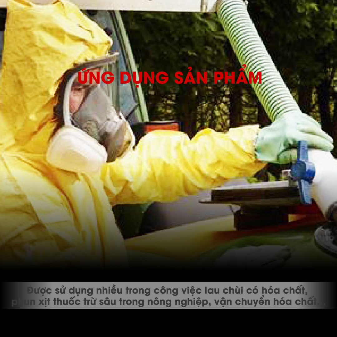 Quần áo chống hóa chất, Quần áo phun thuốc trừ sâu Lakeland Chemmax 1 -  tiêu chuẩn Châu Âu