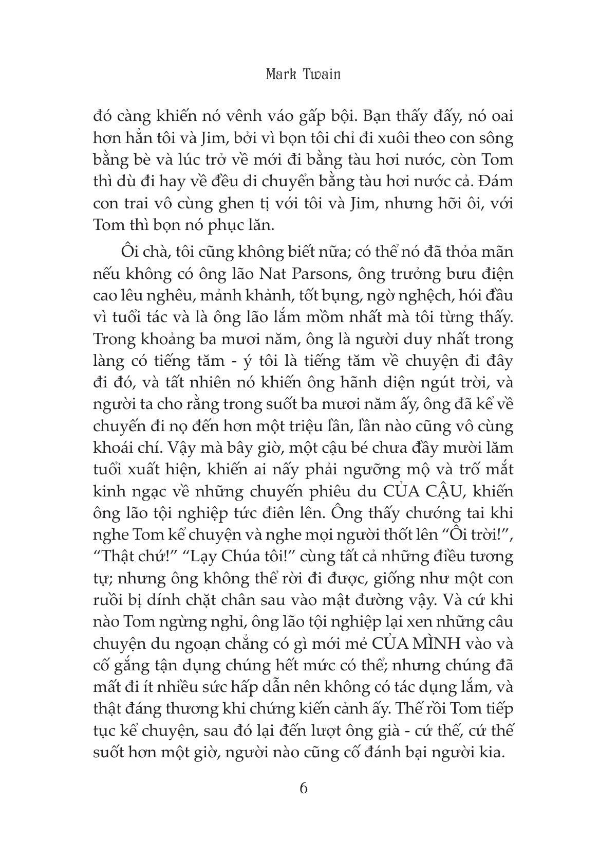 Sách - Cuộc Phiêu Lưu Ở Nước Ngoài Của Tom Sawyer