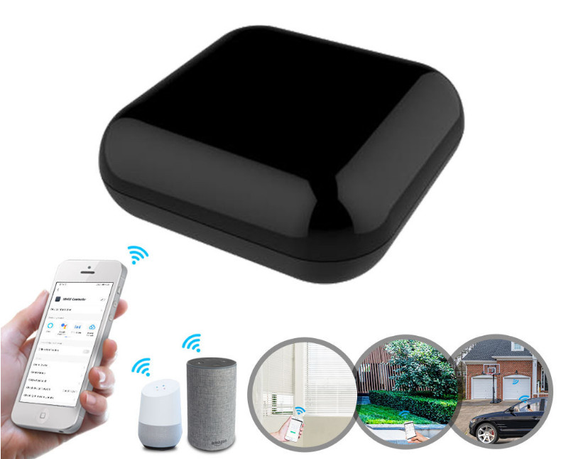 Trung Tâm Điều Khiển Thiết Bị Hồng Ngoại IR Và RF Qua Sóng  Wifi Trên Ứng Dụng Tuya SHP-IRF1