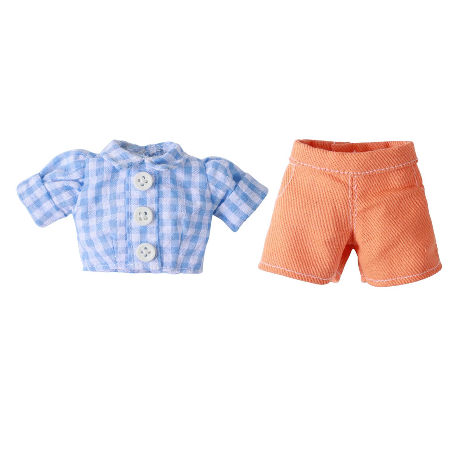 Doll Clothes Girl Doll Outfits Set Fashion Doll Dress Suit for 1/6 BJD 12 inch Doll