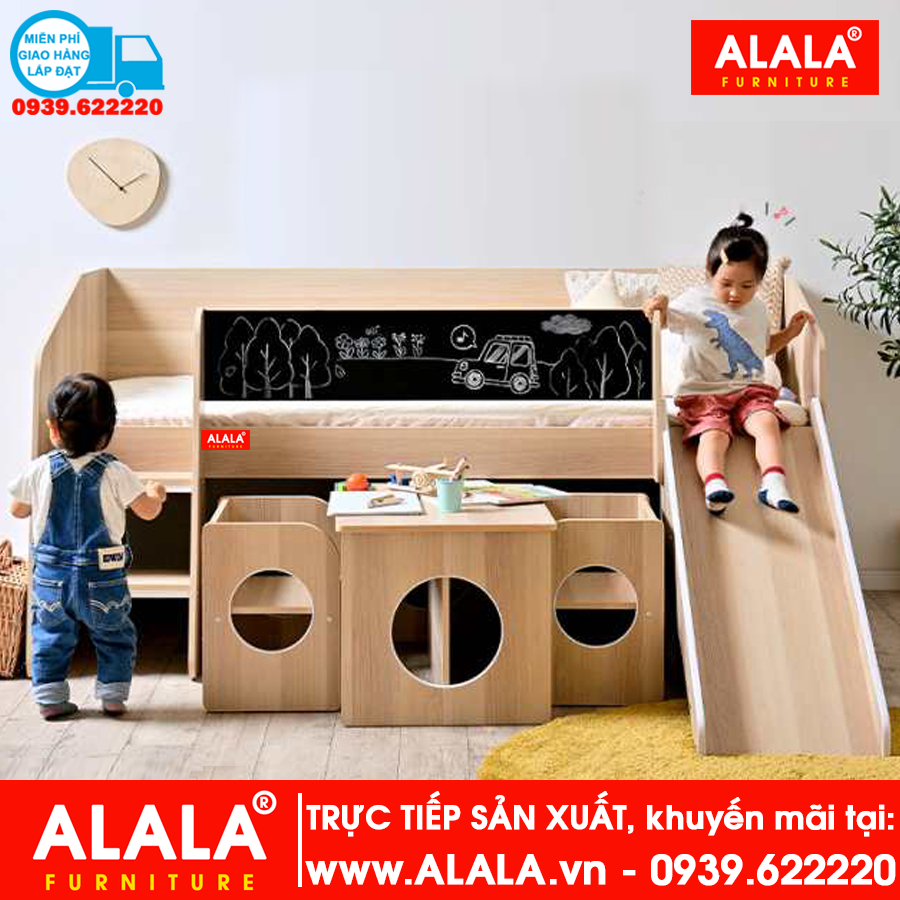 Giường ngủ cho Bé ALALA130 cao cấp - www.ALALA.vn - Za.lo: 0939.622220