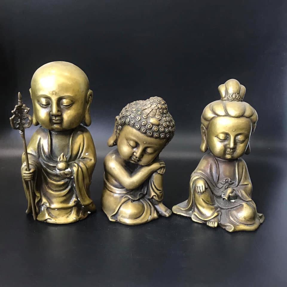 Tượng Phật Quan Thế Âm Bồ Tát bằng đồng Chibi