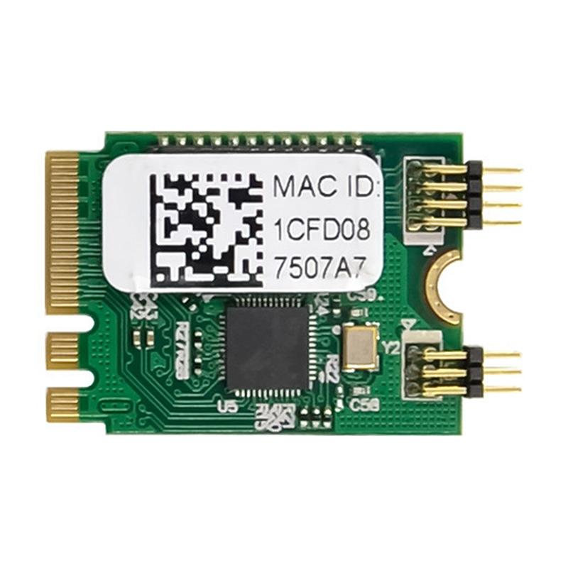 M.2 A E KEY 2.5G Ethernet LAN Card RTL8125B Điều Khiển Công Nghiệp Card Mạng PCI Express Mạng