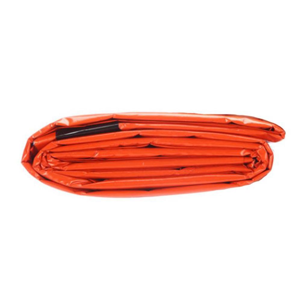 Portable Emergency Sleeping Bag Outdoor Survival Whistle Tent Blanket