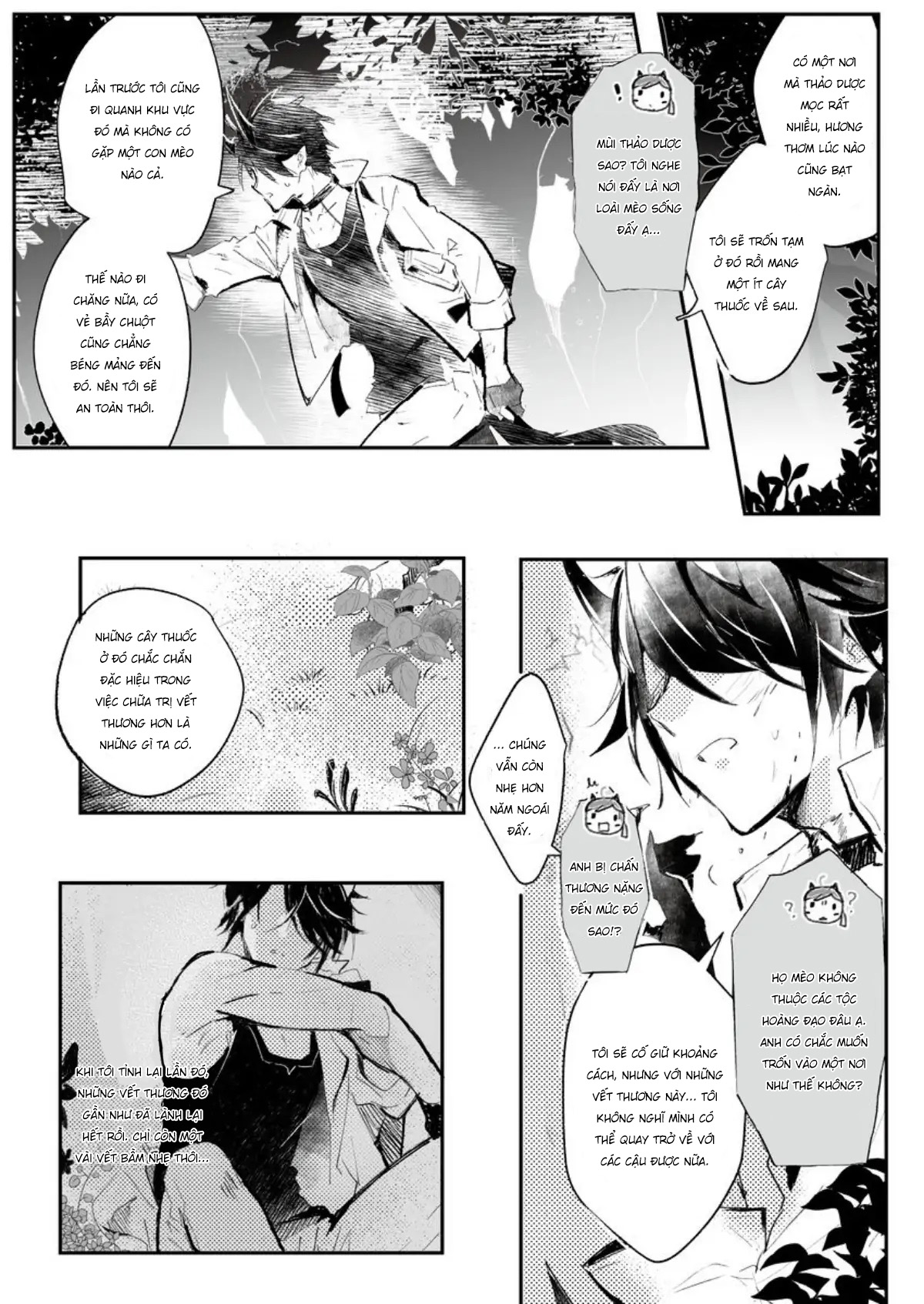 thảo dược của bác sĩ mèo đều có giá phải trả chapter 0 5