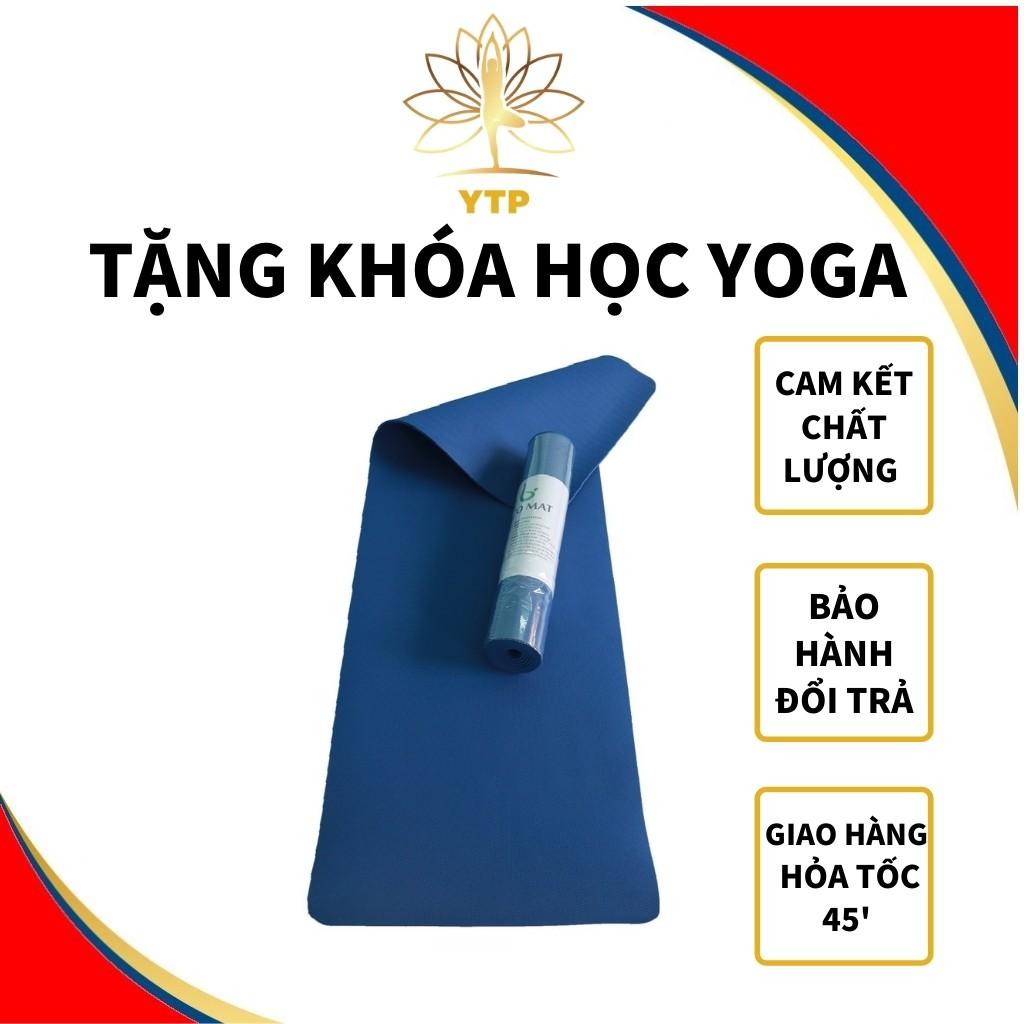 Thảm Tập Yoga S1ECO6MMTRON ECO MAT Thảm Tập Gym Chất Liệu TPE Cao Su Màu Sắc Thời Trang