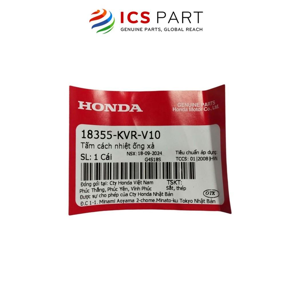 Ốp Pô (Chắn Nhiệt Ống Xả) HONDA Wave 100 (Alpha A) (18355KVRV10)