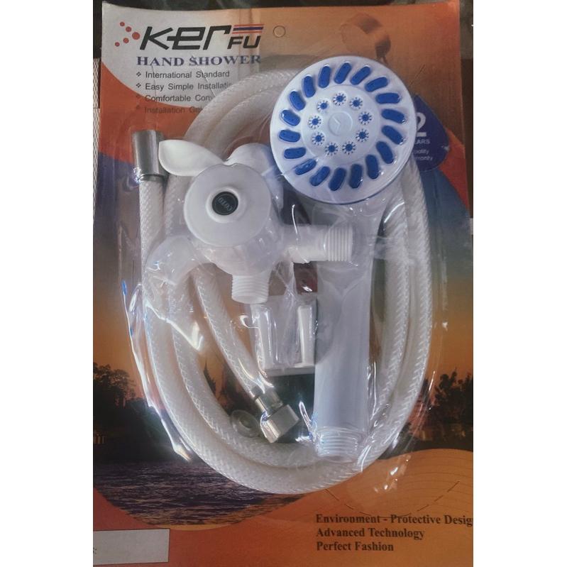 Bộ vòi sen tắm kèm củ sen nhựa có đủ phụ kiện