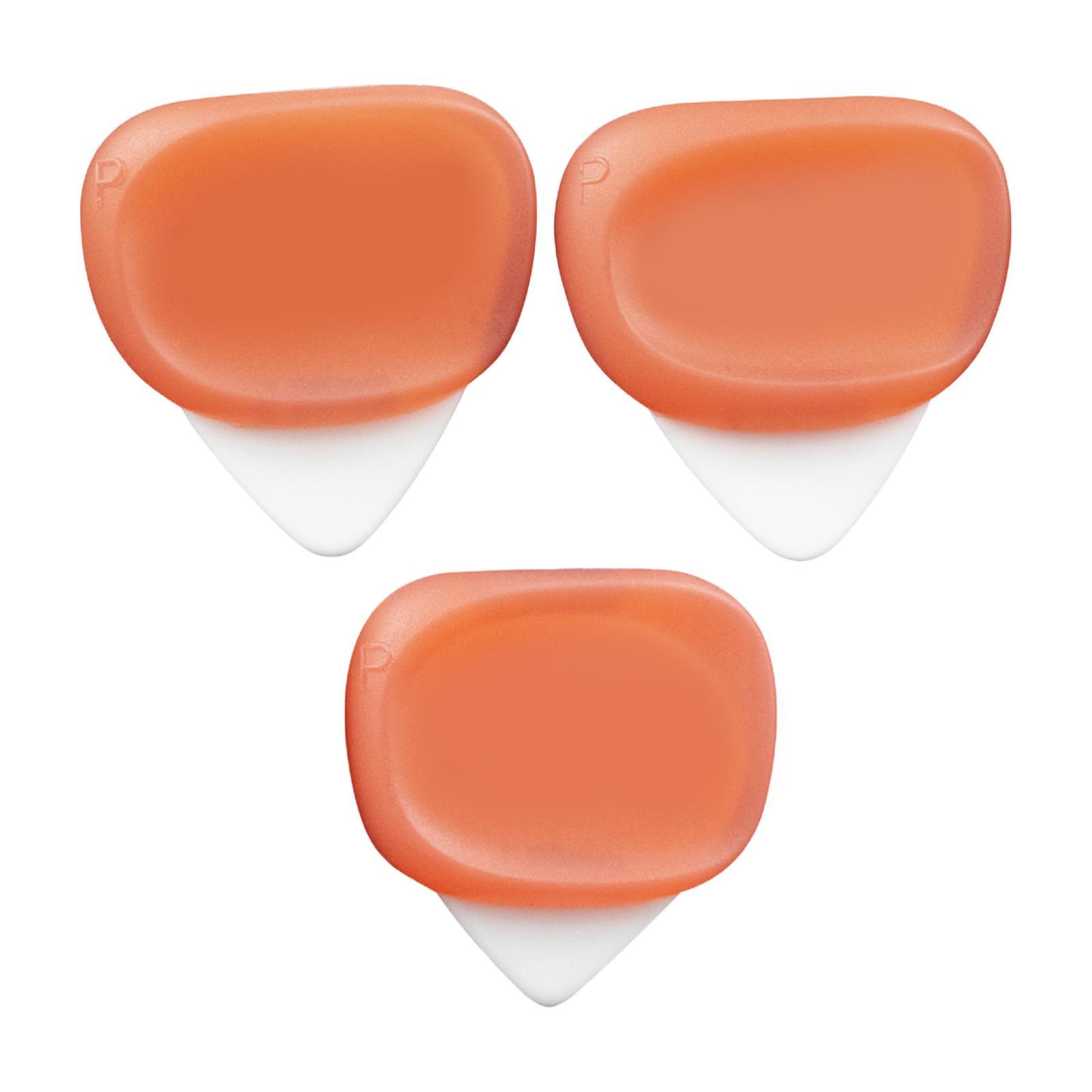 3Pcs Guitar Picks Thumb Finger Picks 0.6/0.96/1.2mm for Bass Acoustic Guitar