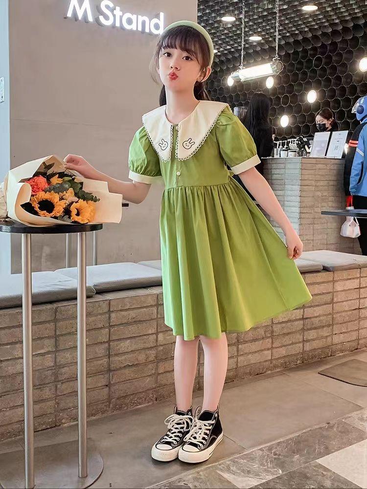 DIYIWEI Váy mùa hè cho bé gái 2023 Hàn Quốc Váy mùa hè cho trẻ em