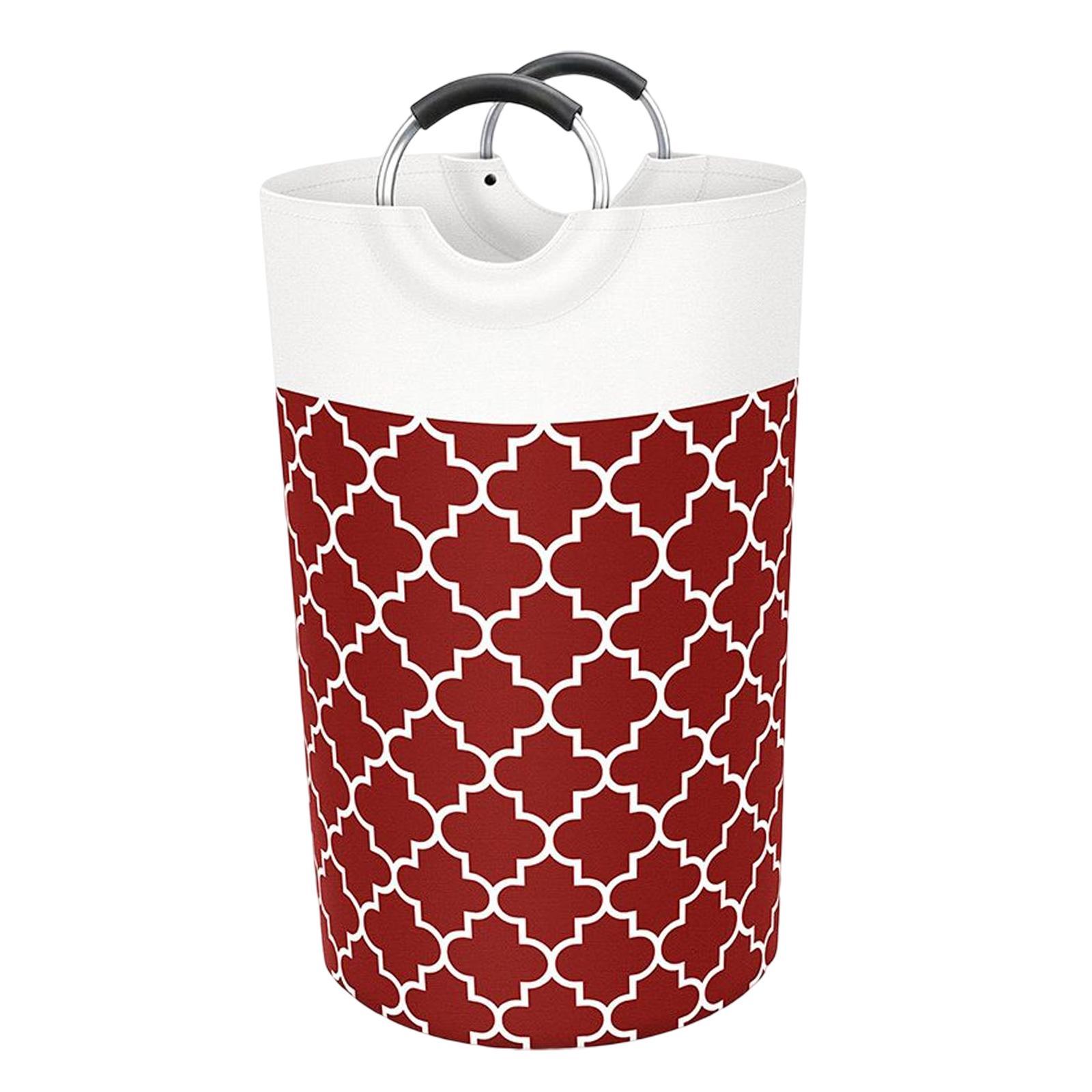 2Pcs Laundry Organizer Bag Storage Clothes Basket for