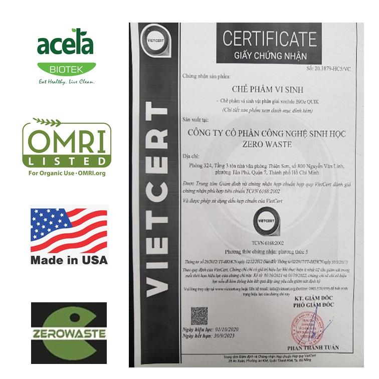 BiOz QUIK - Chế phẩm vi sinh dùng cho chăn nuôi