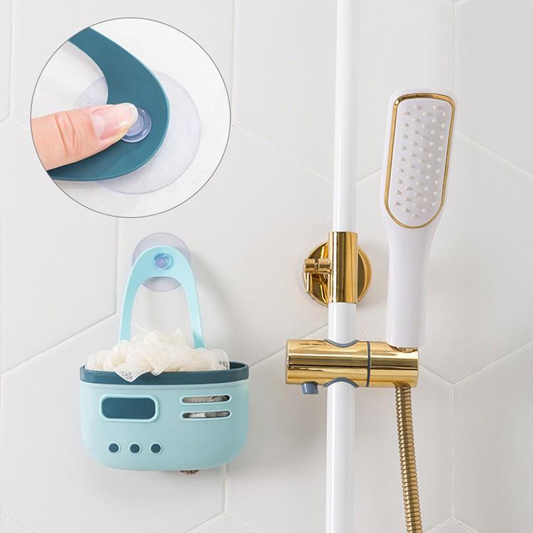 Giỏ nhựa treo đựng đồ phòng tắm/nhà bếp mẫu mới đa năng tiện lợi