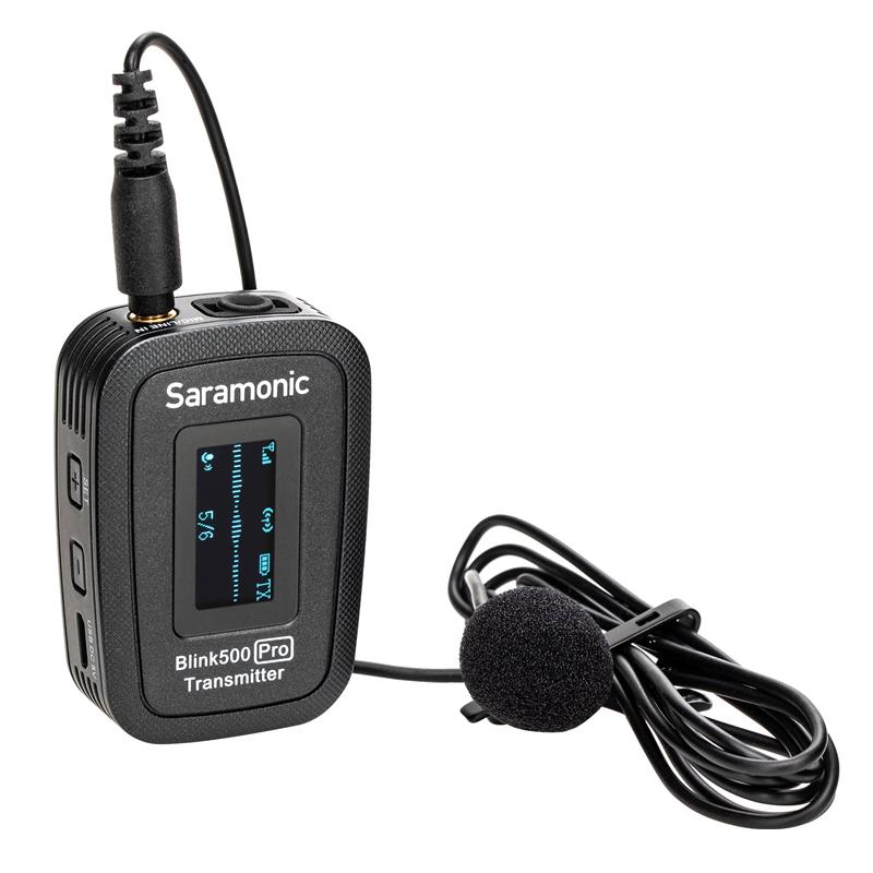 Micro thu âm không dây Saramonic Blink 500 Pro B3 cổng Lighting cho Iphone, Ipad - Hàng Chính Hãng