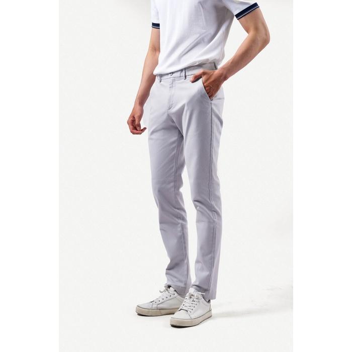 QUẦN DÀI KAKI NAM TWILL FORM SLIM - 10F22PCA001 | LASTORE MENSWEAR