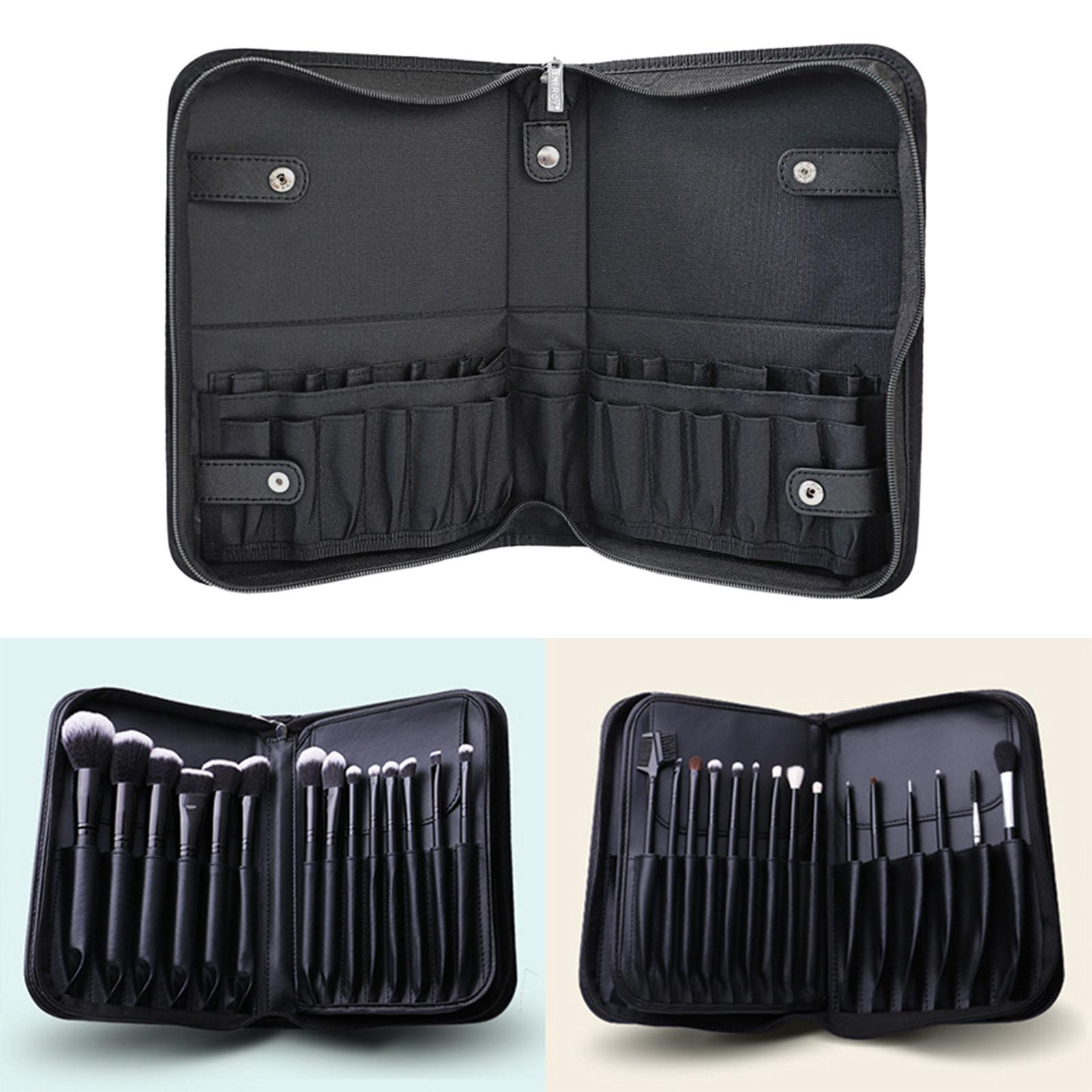 Makeup Brushes Organizer Bag Cosmetic Bag Pouch Carrying Bag for Home Use